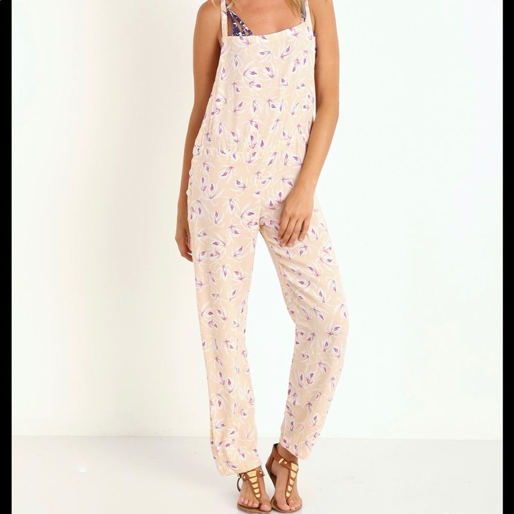 SOLD X Acacia Swimwear Canggu Silk Long Overalls